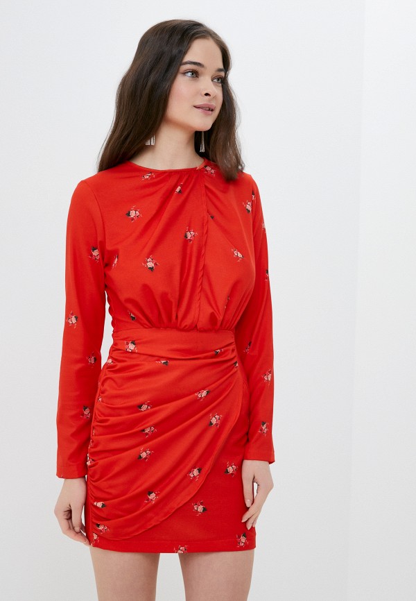 Платье Trendyol красного цвета