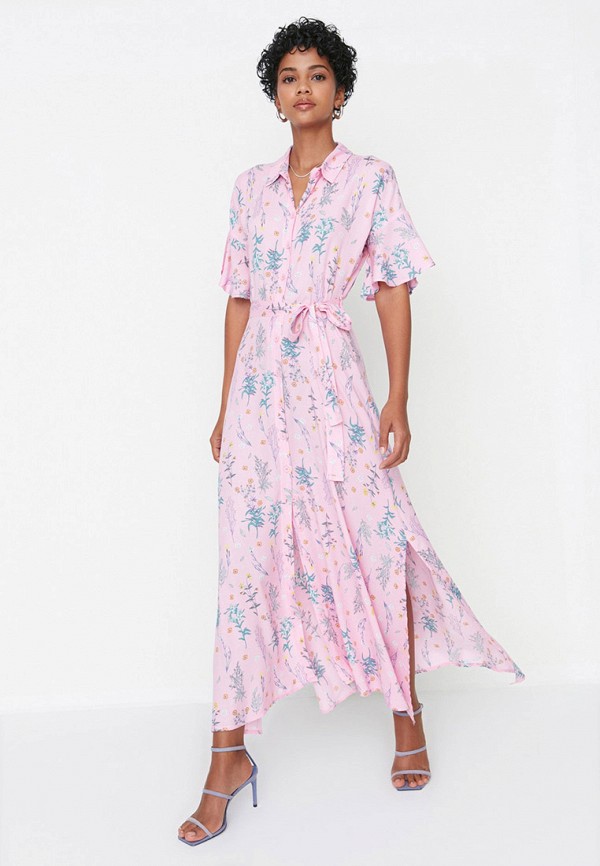 Платье Trendyol розовый TWOSS20EL2822 RTLACH350401