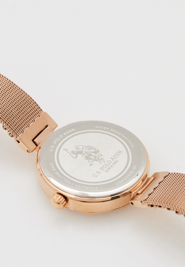 Часы U.S. Polo Assn. золотой, размер 00, фото 4
