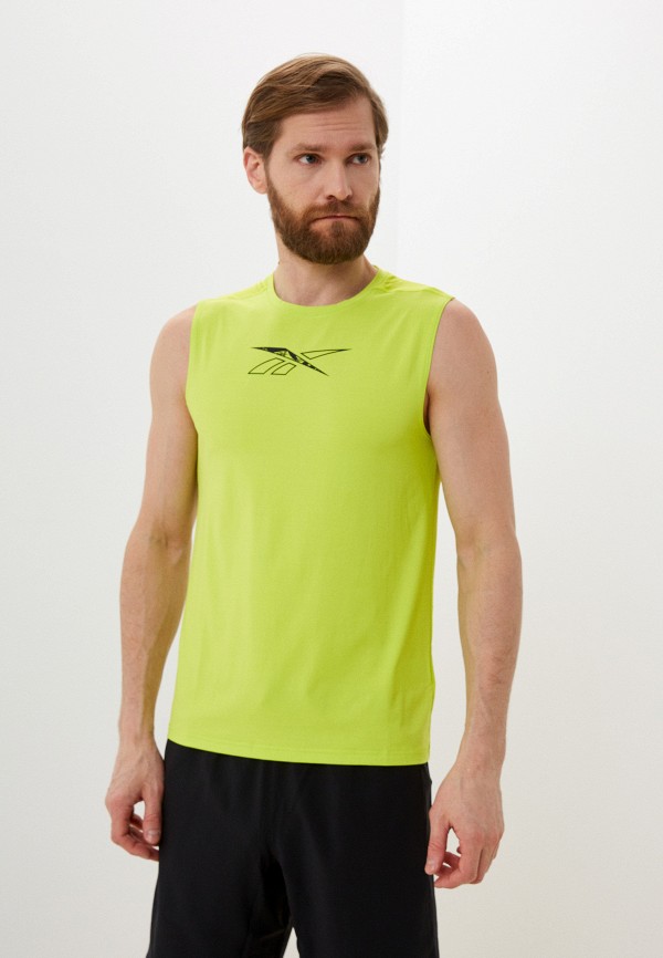 

Майка спортивная Reebok, Зеленый, Workout Ready ACTIVCHILL