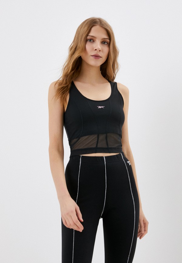 

Топ спортивный Reebok, Черный, CL HERITAGE TANK