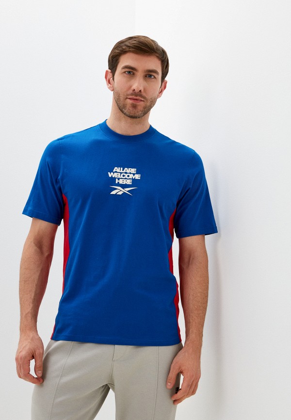 

Футболка Reebok, Синий, CL SOCCER E TEE
