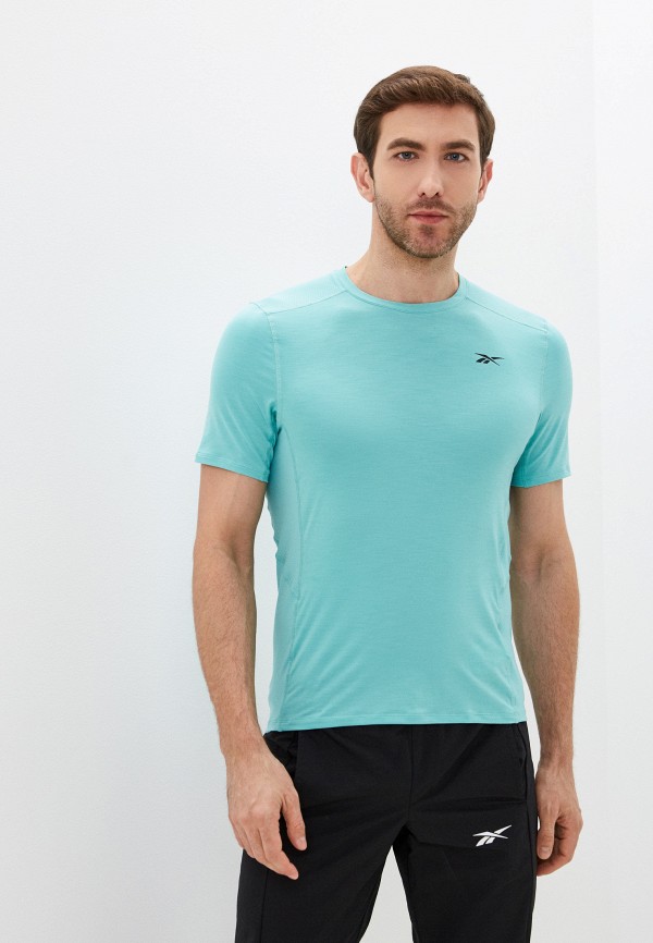 

Футболка спортивная Reebok, Бирюзовый, TS AC SOLID ATHLETE TEE