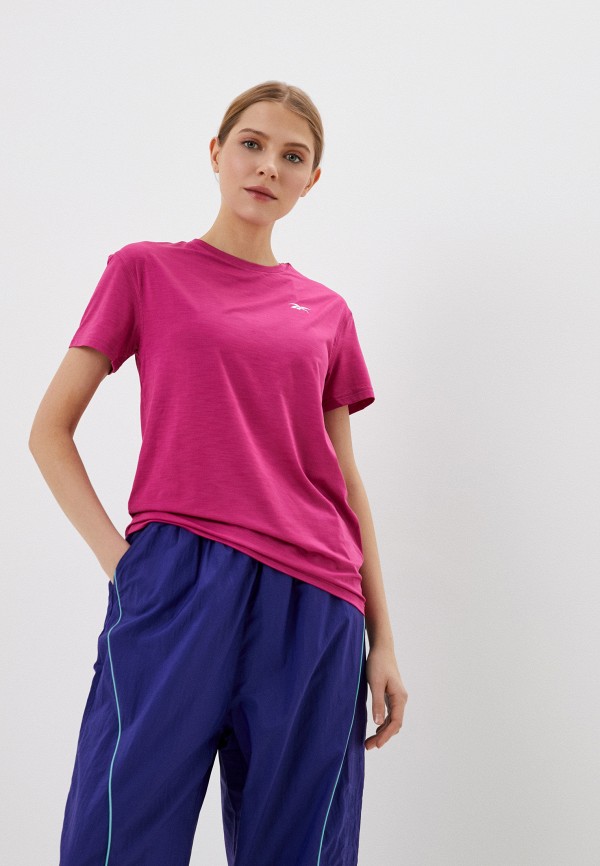 

Футболка спортивная Reebok, Фуксия, TS AC ATHLETIC TEE