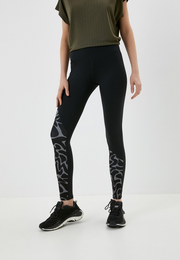 

Тайтсы Reebok, Черный, RUNNING AOP TIGHT