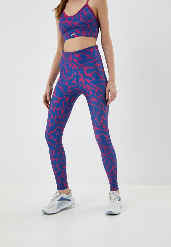 

Тайтсы Reebok, Разноцветный, WOR AOP TIGHT