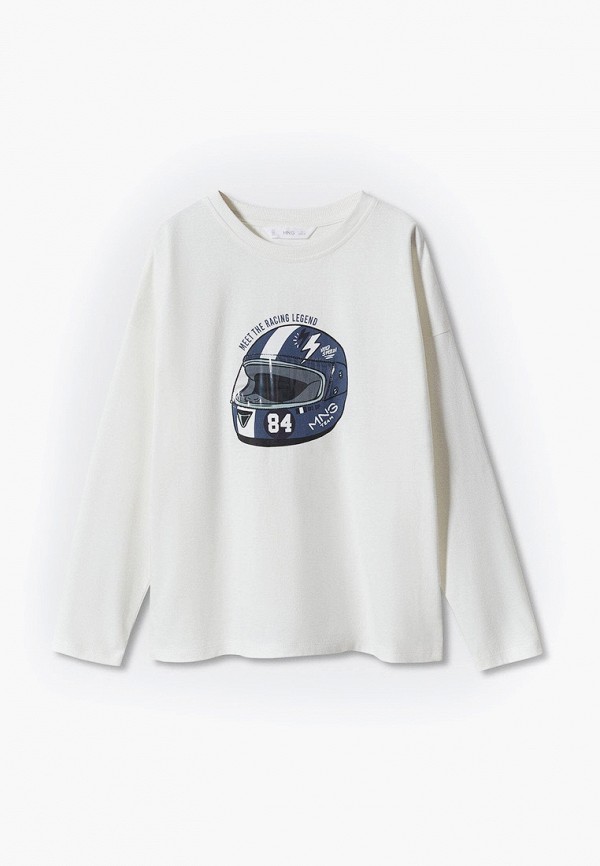

Лонгслив Mango Kids, Белый, HELMET
