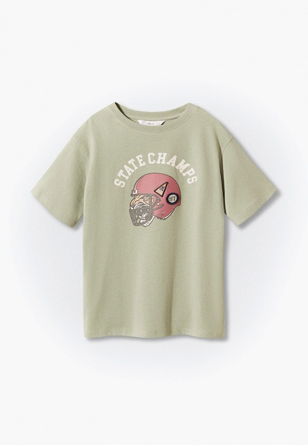 

Футболка Mango Kids, Зеленый, CHAMPS