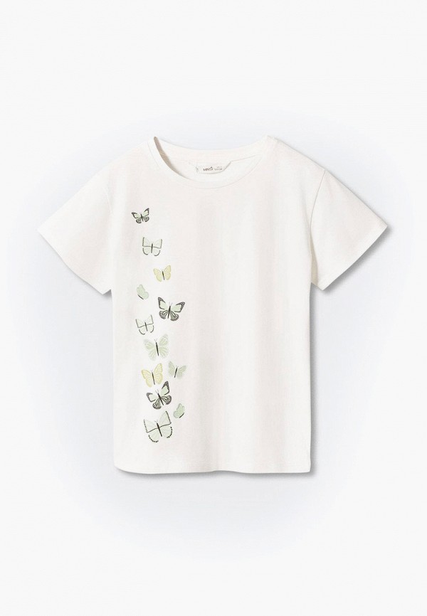 

Футболка Mango Kids, Белый, FLYMC