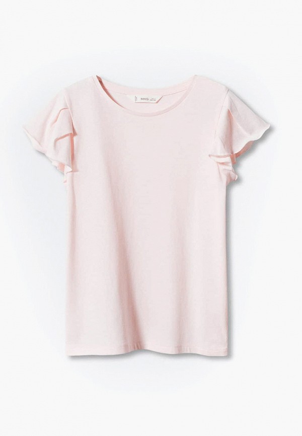 

Футболка Mango Kids, Розовый, SOFT