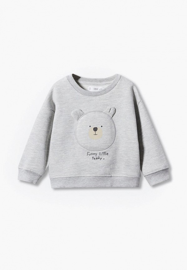 

Свитшот Mango Kids, Серый, TEDDY