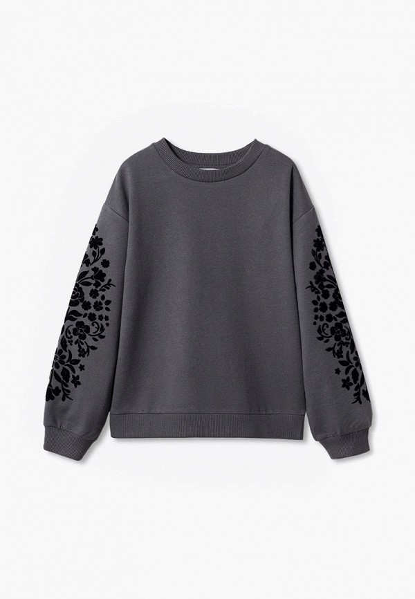 

Свитшот Mango Kids, Серый, FLORES