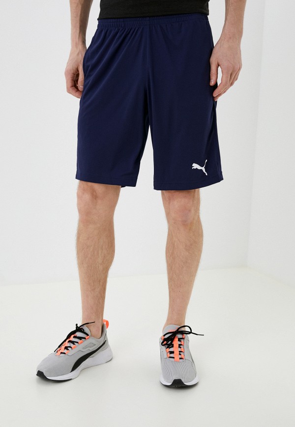 

Шорты спортивные PUMA, Синий, ACTIVE Interlock Shorts 8" Peacoat
