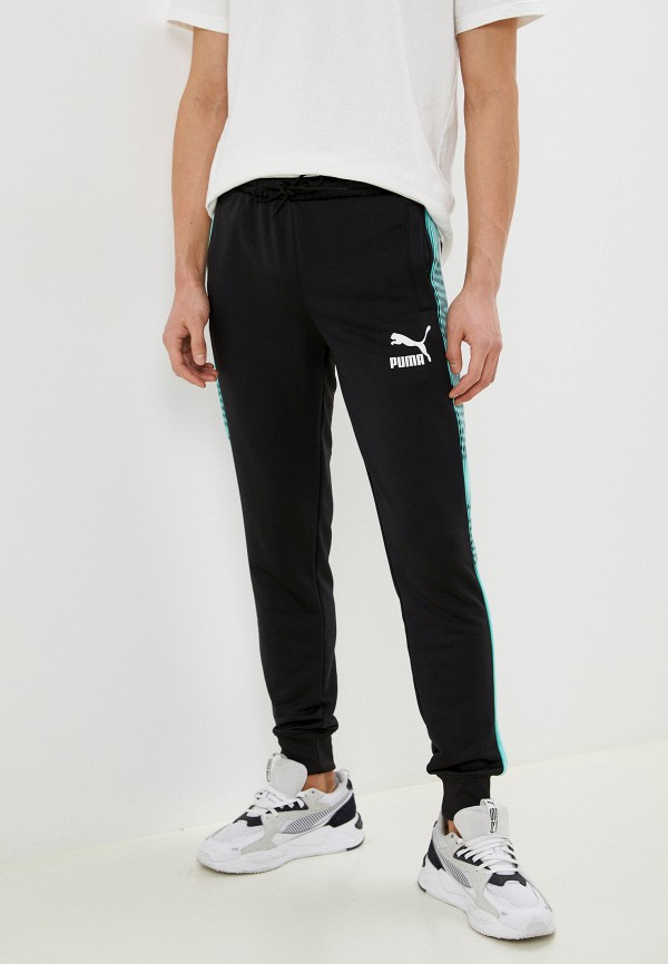 

Брюки спортивные PUMA, Черный, T7 SPORT Track Pants PT PUMA Black-Mint