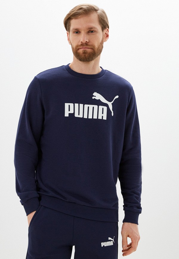 Свитшот PUMA ESS Big Logo Crew TR Peacoat