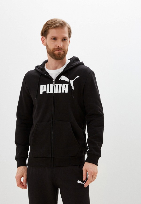 

Толстовка PUMA, Черный, ESS Big Logo FZ Hoodie FL Puma Black