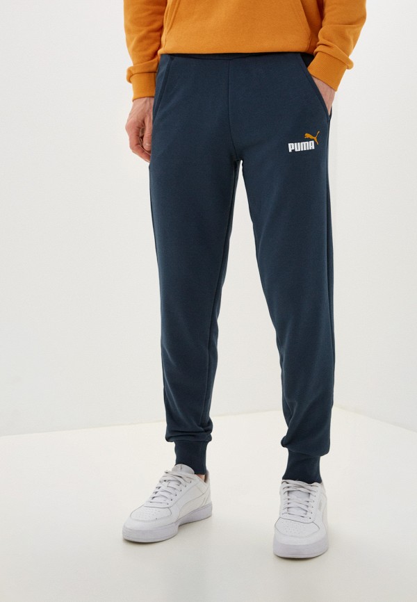 

Брюки спортивные PUMA, Синий, ESS+ 2 Col Logo Pants TR cl Dark Night