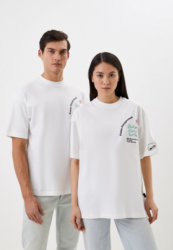 

Футболка PUMA, Белый, UPTOWN Graphic Tee PUMA White