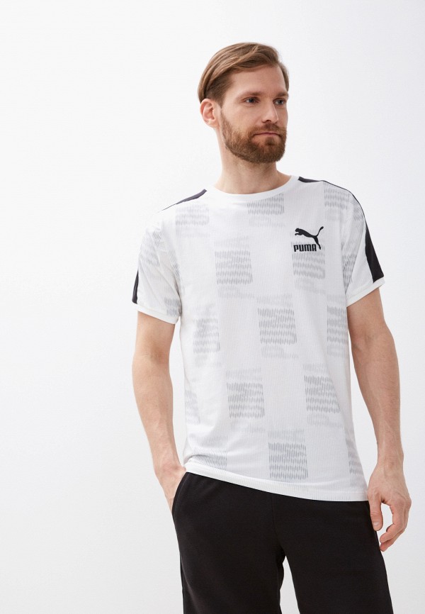 

Футболка PUMA, Белый, T7 SPORT AOP Tee PUMA White-AOP