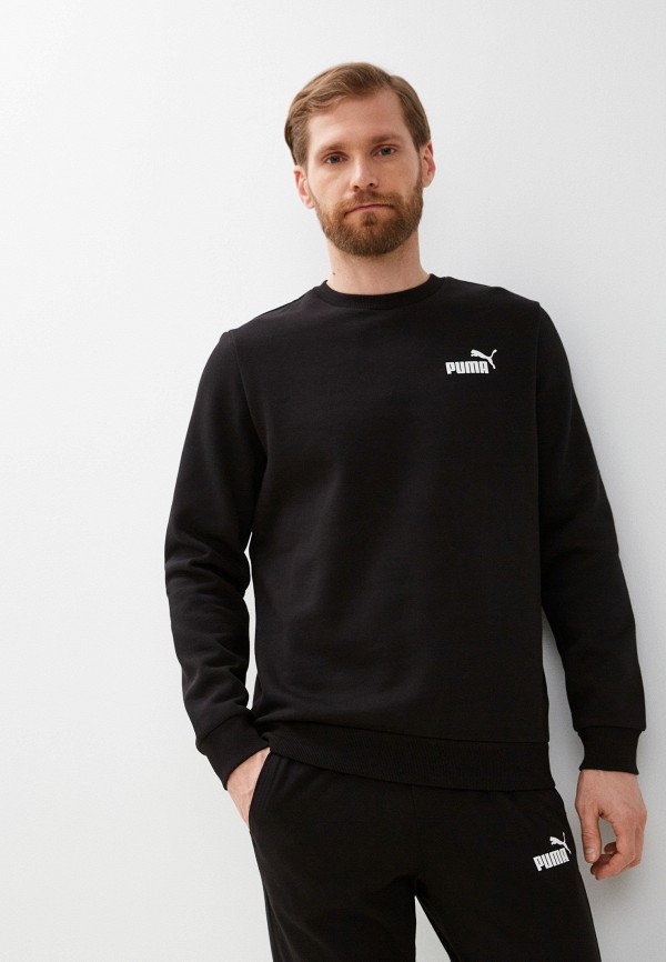 

Свитшот PUMA, Черный, ESS Small Logo Crew FL Puma Black