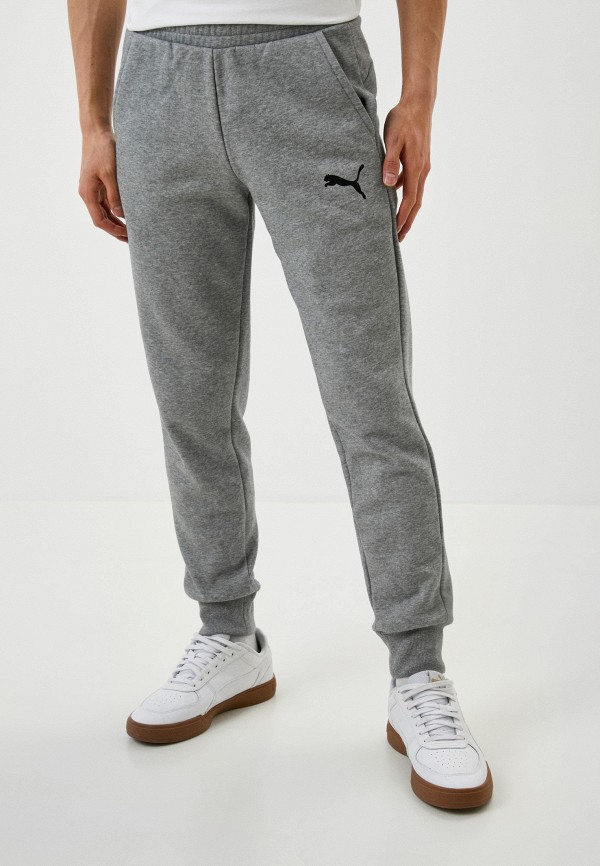 

Брюки спортивные PUMA, Серый, ESS Logo Pants FL cl Medium Gray Heather
