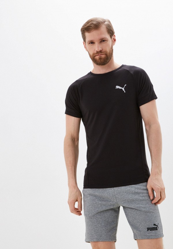 

Футболка PUMA, Черный, EVOSTRIPE Tee PUMA Black