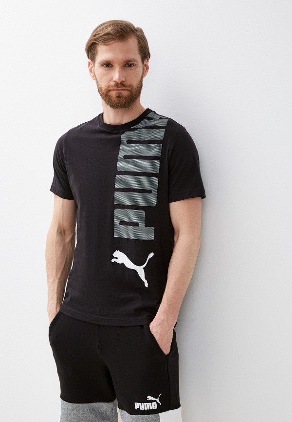 

Футболка PUMA, Черный, ESS+ LOGO LAB Tee PUMA Black