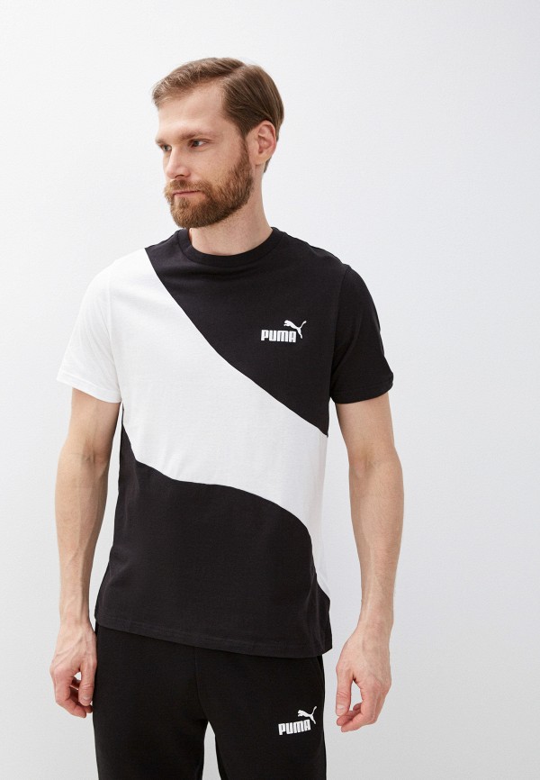 

Футболка PUMA, Разноцветный, PUMA POWER Cat Tee PUMA Black