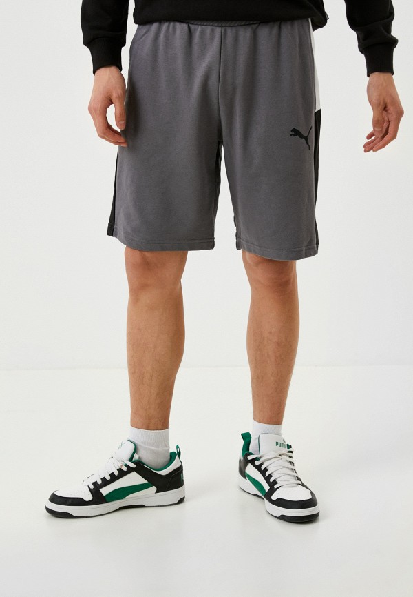 

Шорты спортивные PUMA, Серый, DYNA-MIX Shorts 10" TR Cool Dark Gray
