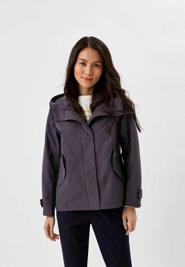 

Куртка UNIQLO, Серый, с капюшоном