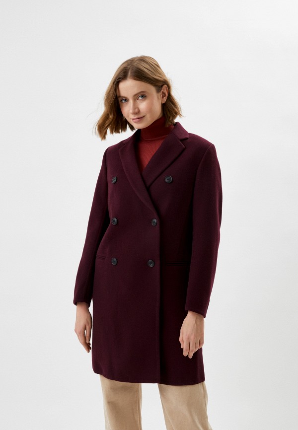 

Пальто UNIQLO, Бордовый, +J