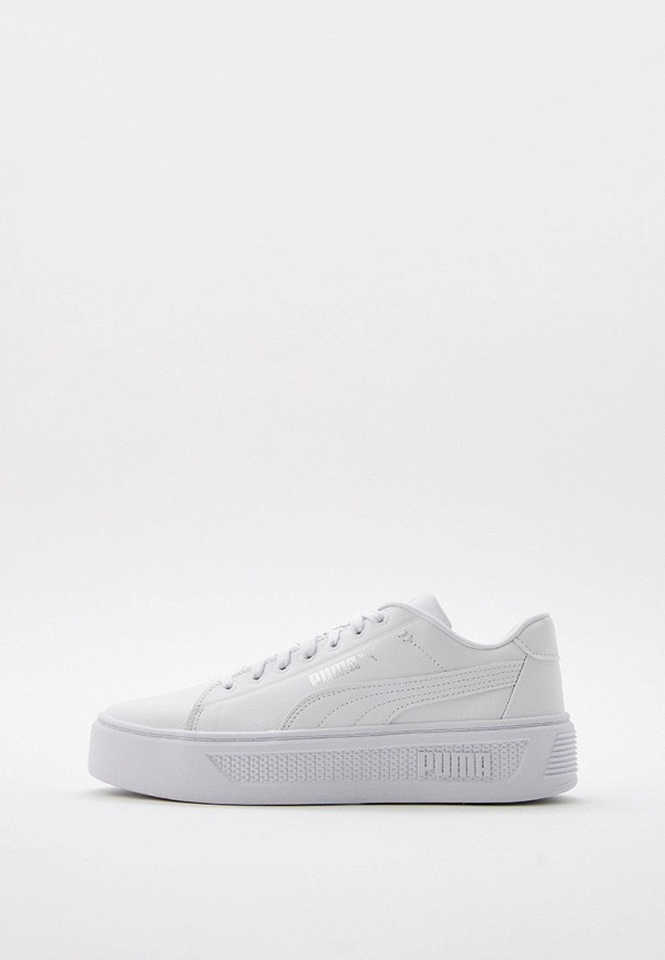 

Кеды PUMA, Белый, Smash Platform v3 Sleek PUMA White-PUMA