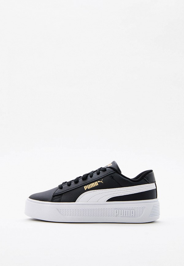 

Кеды PUMA, Черный, Smash Platform v3 PUMA Black-PUMA White-