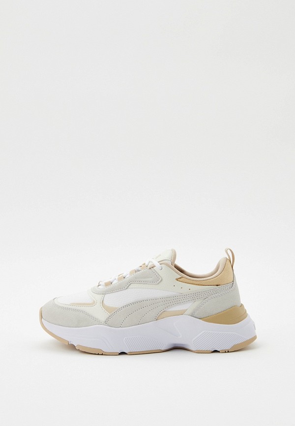 

Кроссовки PUMA, Бежевый, Cassia Mix PUMA White-Vapor Gray-Granola