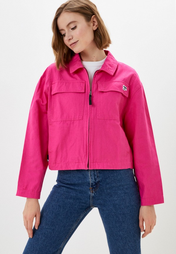 

Куртка джинсовая PUMA, Фуксия, Downtown Jacket Glowing Pink
