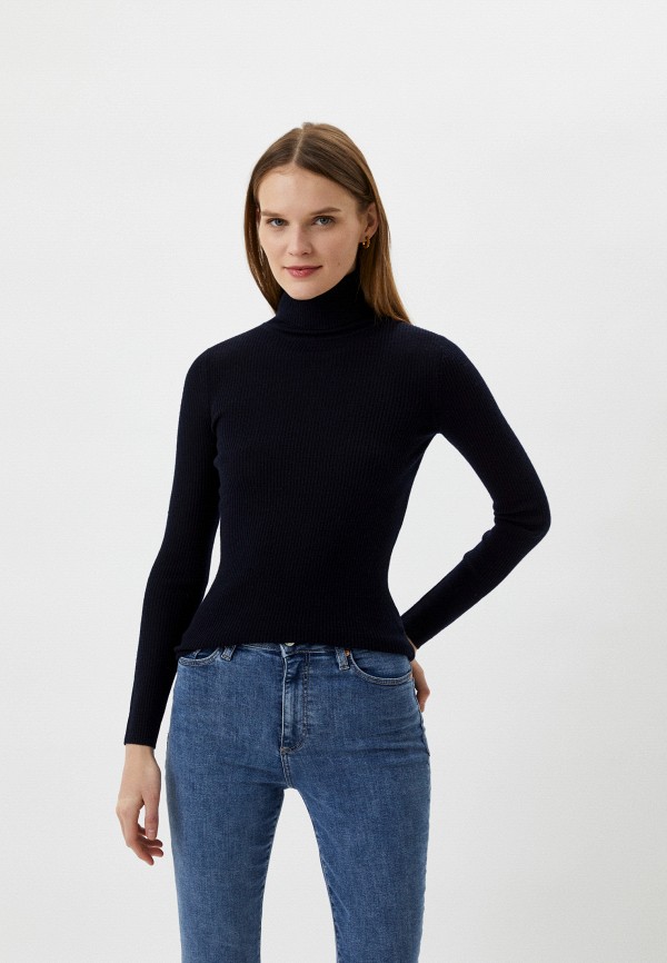 

Водолазка UNIQLO, Черный, из экстратонкой мериносовой шерсти
