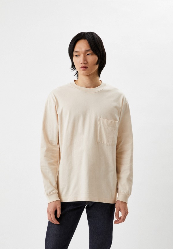 

Лонгслив UNIQLO, Бежевый, Uniqlo U