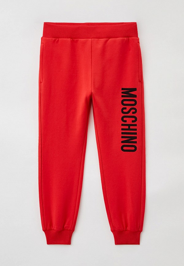 Брюки спортивные для мальчика Moschino Kid HNP057 LDA27