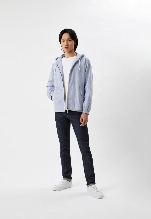 Куртка UNIQLO голубой, размер 46, фото 2