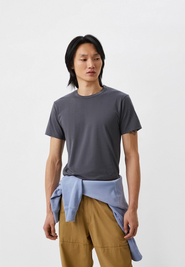 

Футболка UNIQLO, Серый, AIRism c хлопком