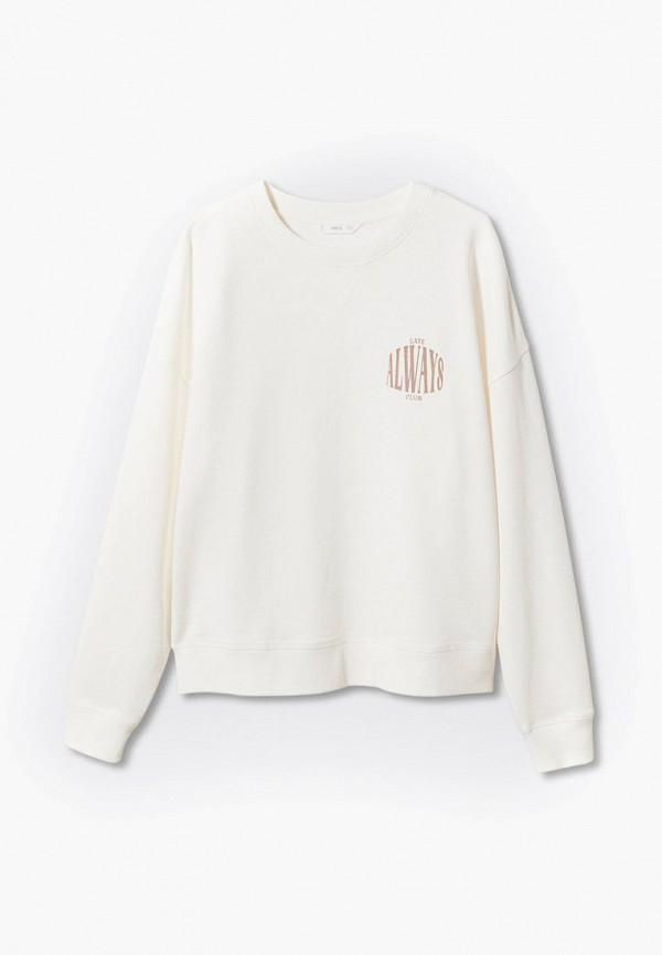 

Свитшот Mango Kids, Белый, LATE