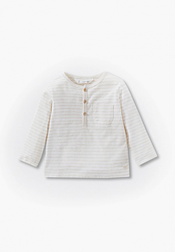 

Лонгслив Mango Kids, Бежевый, ZAPE