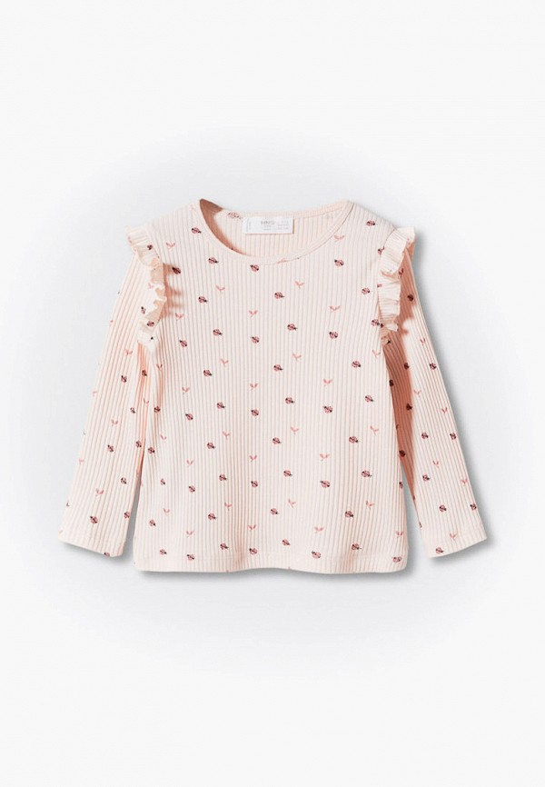 

Лонгслив Mango Kids, Бежевый, SOL