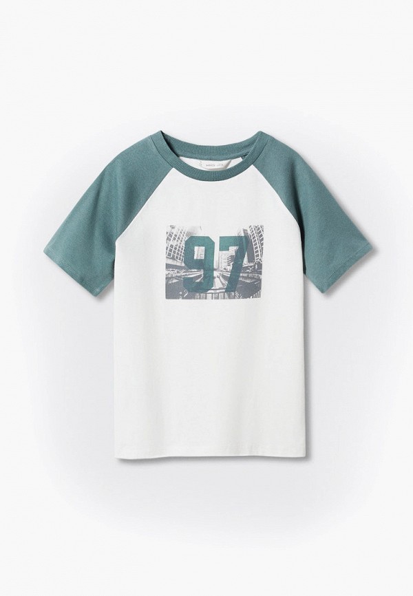 

Футболка Mango Kids, Белый, NUMERO