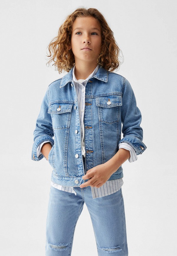 Куртка джинсовая Mango Kids Куртка джинсовая Mango Kids фото