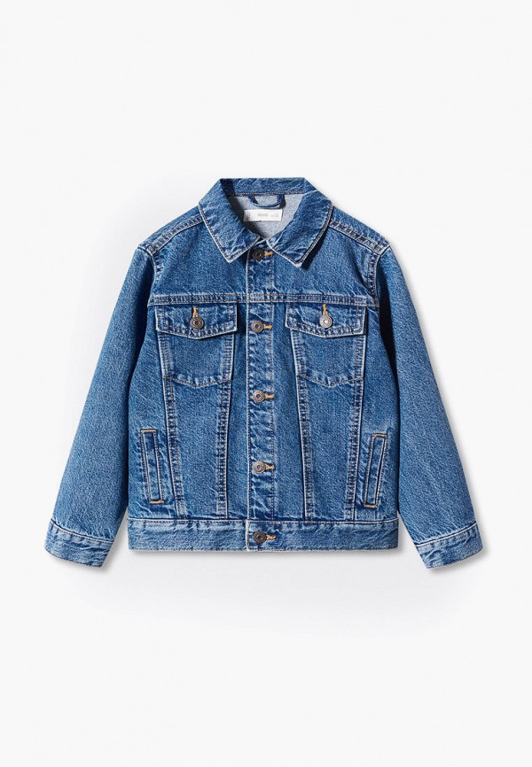 

Куртка джинсовая Mango Kids, Синий, JOHN