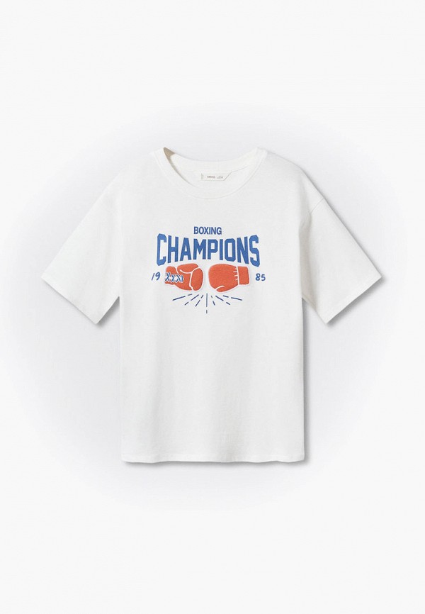 

Футболка Mango Kids, Белый, BOX