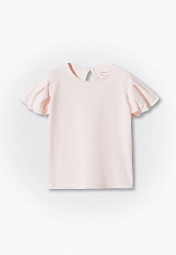 

Футболка Mango Kids, Розовый, SOFTB