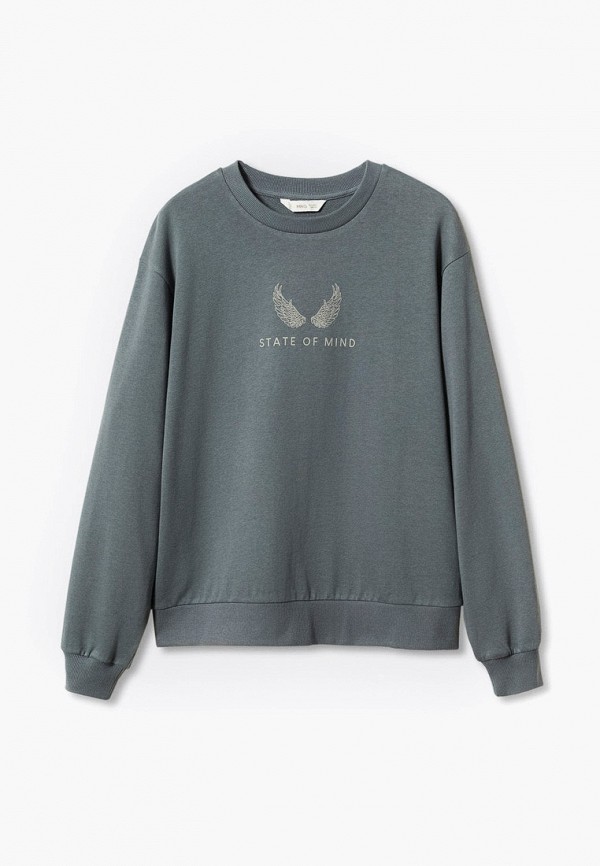 

Свитшот Mango Kids, Серый, ALAS