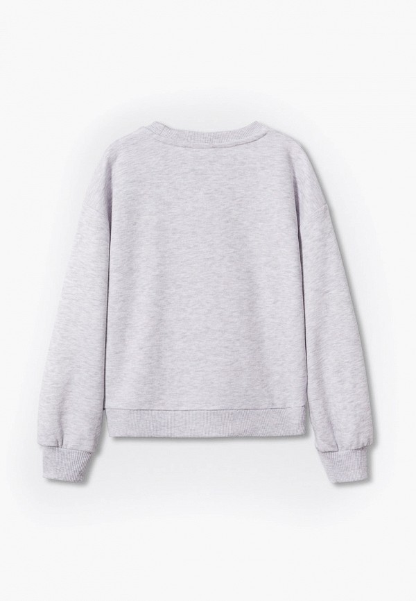 Свитшот Mango Kids серый, размер 152, фото 2